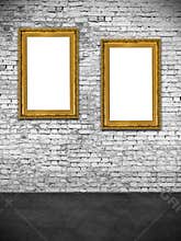 Two hollow frames
