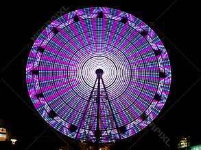 Ferris Wheel at night