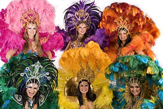 Carnival dancers