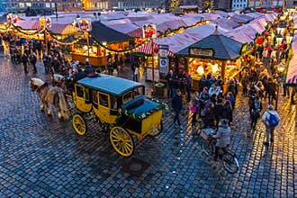 Nuremberg, Germany-Christmas Market- stagecoach tour