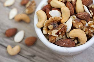 Bowl of Mixed Nuts
