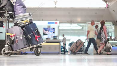 Busy International Airport