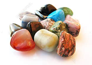 Colored stones