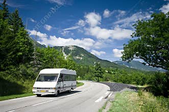 Camper in France