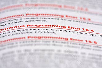 Programming Error
