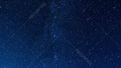 Time lapse Starfall and the Milky Way