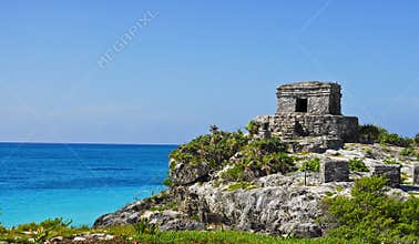 Tulum Ruins in Paradise