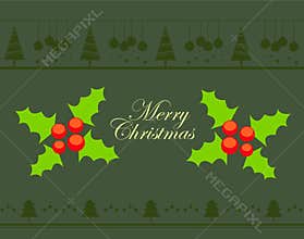 Merry christmas card