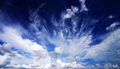 Cloudscape dramatic abstract