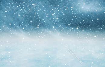 Snowy landscape texture