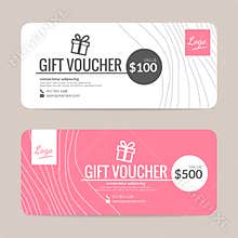 Gift voucher template
