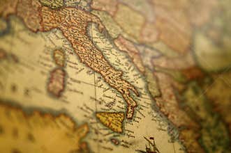 Medieval Europe Map - Italy