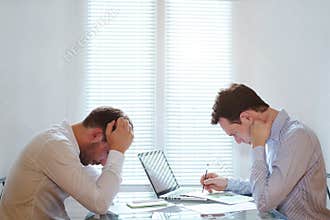 Crisis in business team