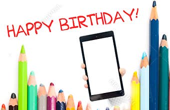 Child birthday background