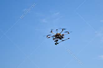Drone in the sky