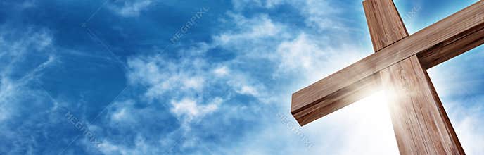 Glorious Wooden Cross