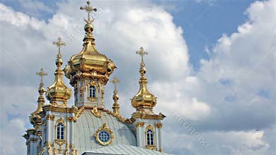 Church of the Holy apostles Peter and Paul in Peterhof