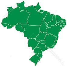 Brazilian map