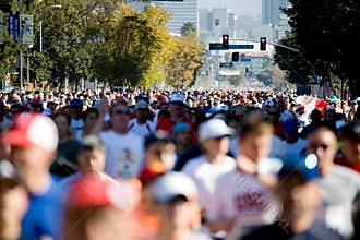 Marathon runners