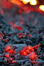 Live coal