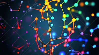 Molecular structure and communication concept