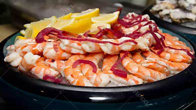 Chilled Cooked Shrimp Seafood Platter