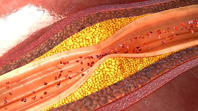 Coronary artery plaque