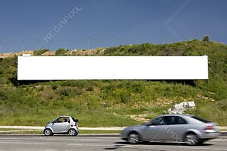 Advertising billboard blank 1