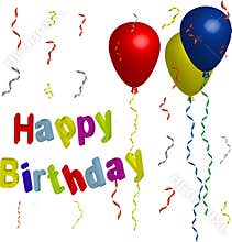 Happy Birthday Ballons