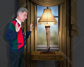 Funny Leg Lamp Christmas Story