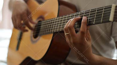 Guitar scales on classical guitar