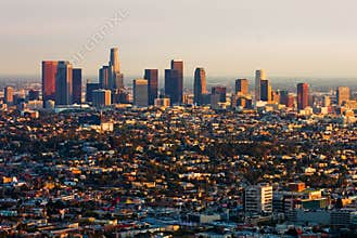 Los Angeles at sunset