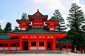 Japan's Heian Shrine