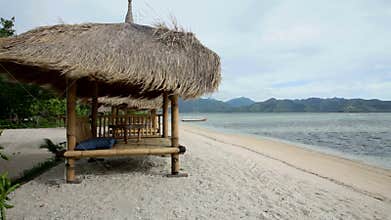 Hut on beach