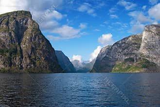 Naeroyfjord in Norway (UNESCO World Heritage)