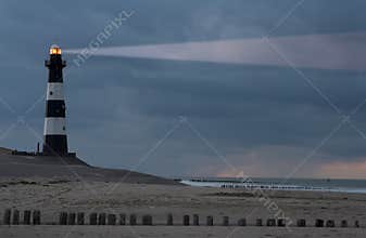 Lighthouse in the dusk