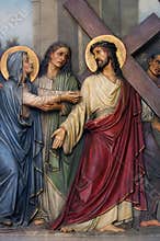 4th Stations of the Cross, Jesus meets His Mother