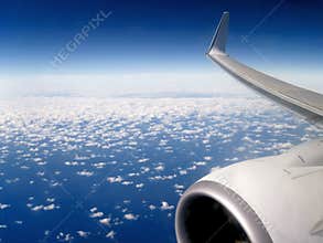 Jet engine.