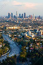Los Angeles at sunset