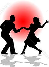 Swing Dance Couple/eps
