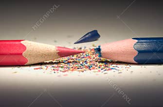 Conflict of opposites.