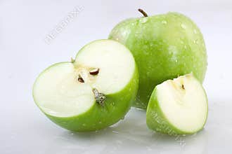Fresh green apple