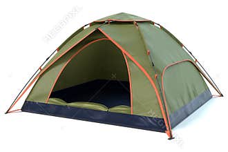 Green Camping Tent