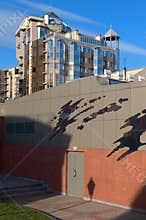 Contemporary architecture.