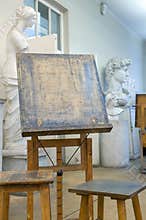 Easel.