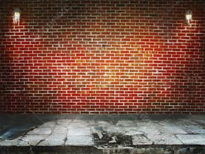 Brick wall