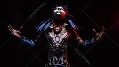 The spirit of Africa infused the shaman