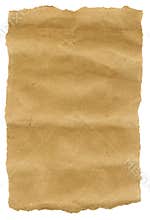 Brown Paper Torn edges