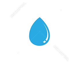 water drop Logo Template vector illustration design.