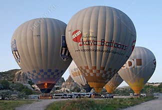 Balloons over Cappadocia